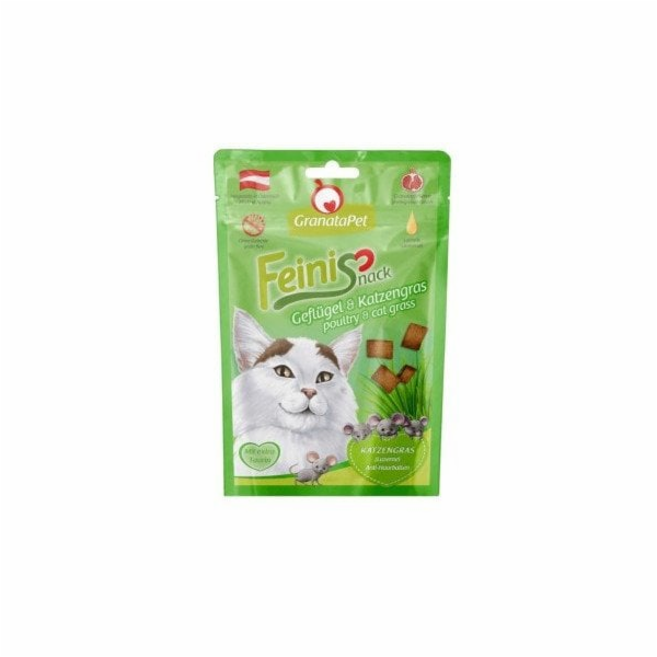 GRANATAPET FeiniSnack Poultry and cat grass - pamlsek pro...