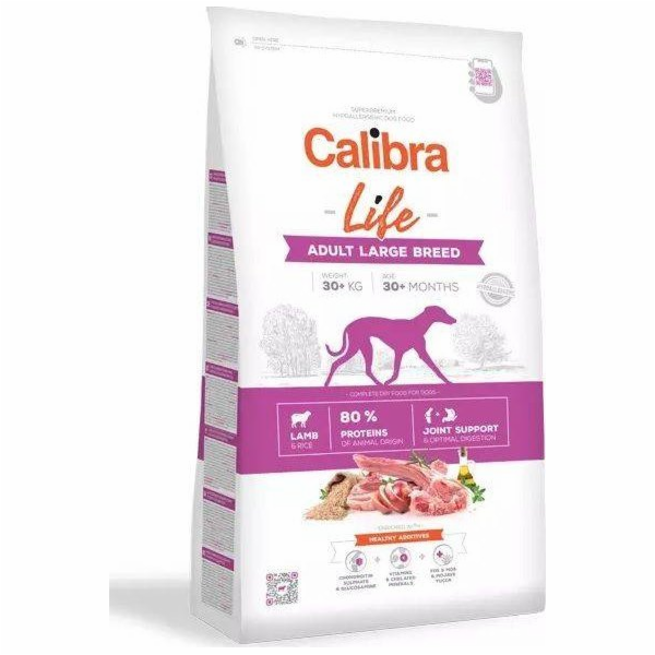 CALIBRA Dog Life Adult Large Breed Lamb - suché krmivo pr...