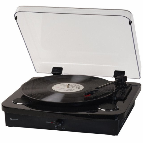 Gramofon Denver VPL-230B s BT a USB pro trhání disků čern...
