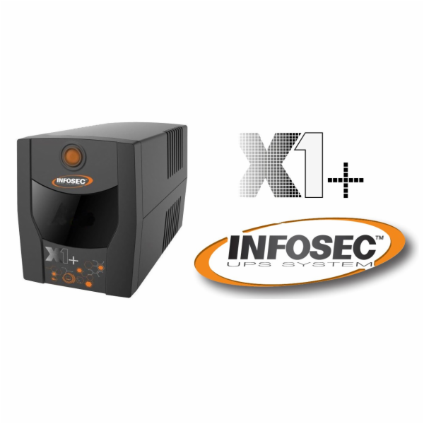 Infosec UPS UPS 1000VA 500W 9Ah 2x FR/Schuko