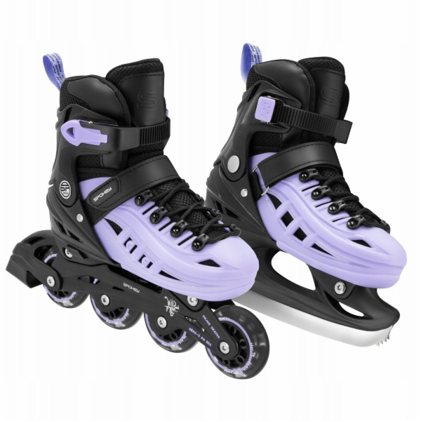 Spokey Dětské nastavitelné inline brusle 4ONE 4v1