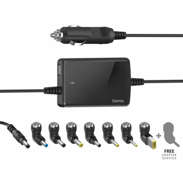 Hama 200008 univ.nap.adapt.NBdo auta,70W