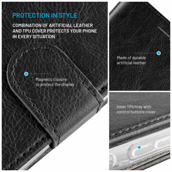 Pouzdro typu kniha FIXED Opus pro Xiaomi Redmi Note 14s, ...