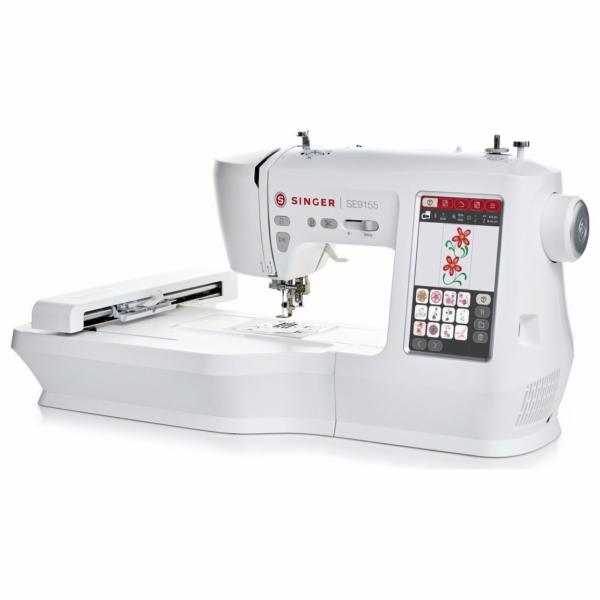 SINGER Vyšívací šicí stroj SE9155 Bílý