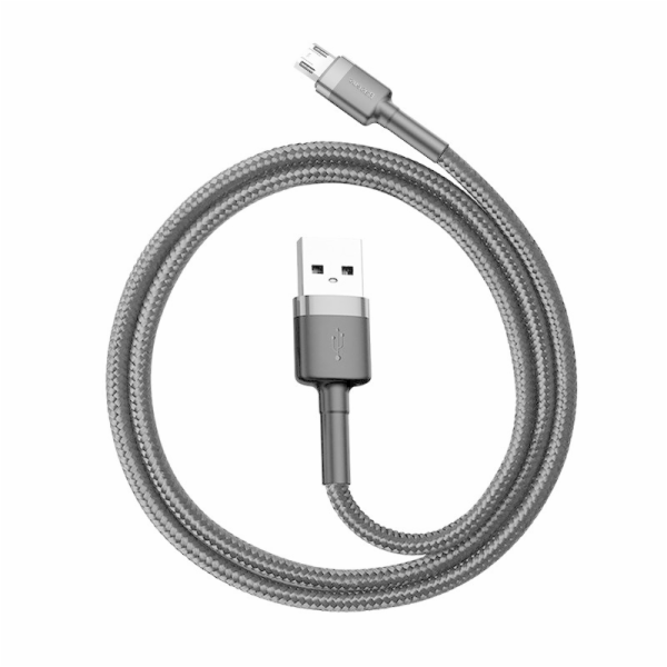 Baseus USB-A - microUSB USB kabel 1 m Černošedý (CAMKLF-BG1)