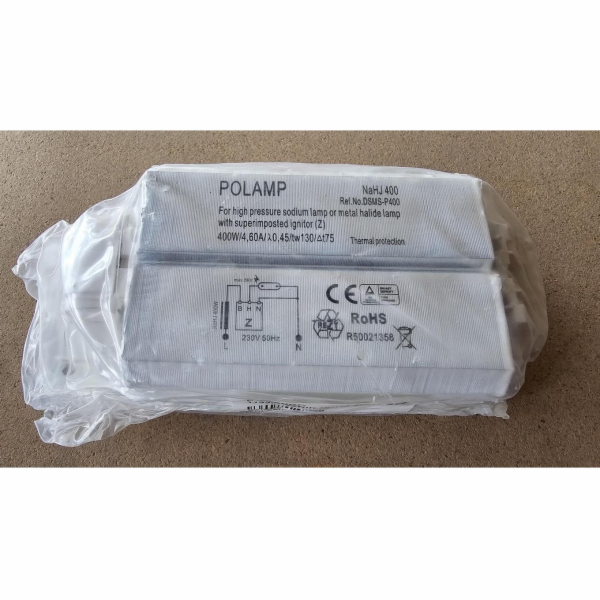 Předřadník Polamp DSMS-V400 NaHJ Polamp - DSMS-V400
