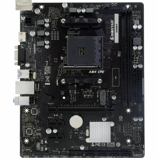 Biostar B550MHP základní deska AMD B550 Socket AM4 Micro ATX