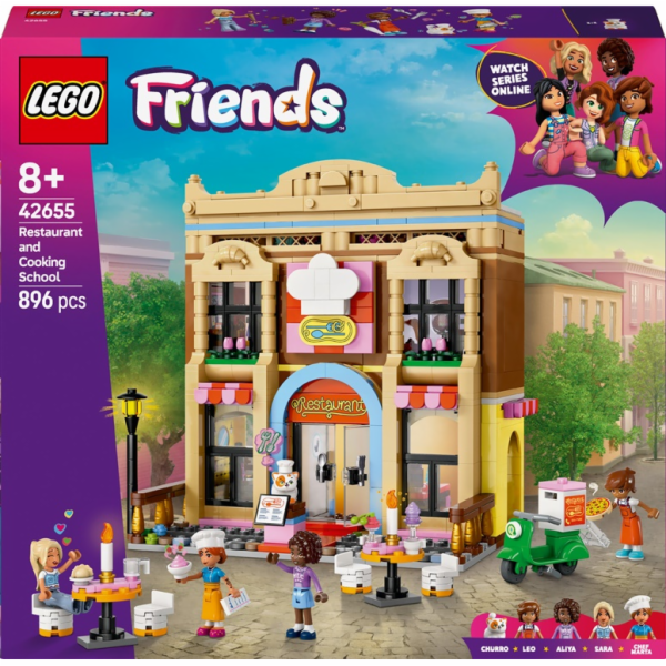Stavebnice LEGO 42655 Friends pro restauraci a školu vaření