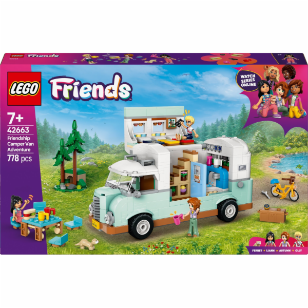 LEGO 42663 Friends Obytný vůz, stavebnice