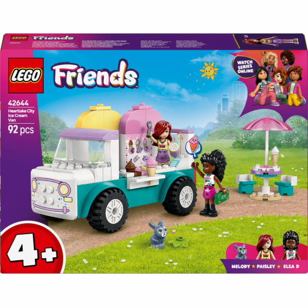Stavebnice LEGO 42644 Friends zmrzlinové auto v Heartlake...