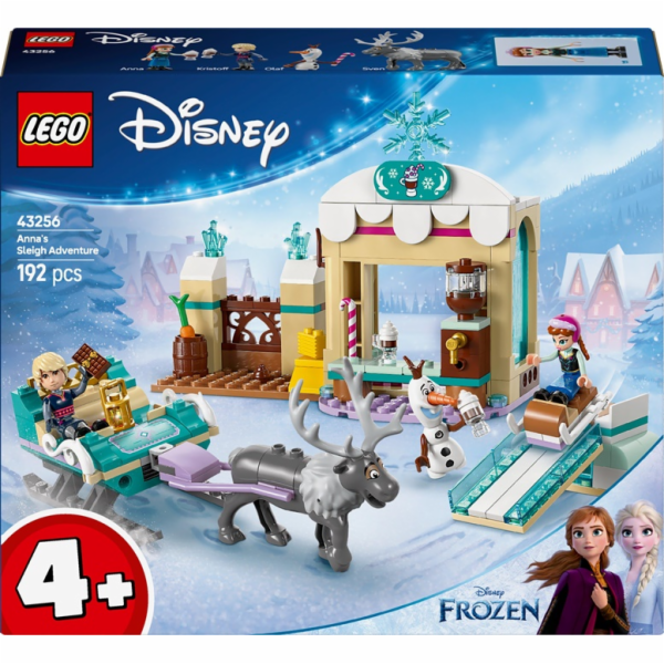 LEGO 43256 Disney Dobrodružství na saních princezny Anny,...