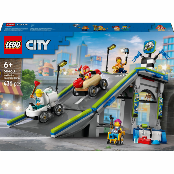 LEGO 60460 City No Limits: Závod v mýdlenkách s rampou, S...