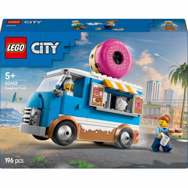 LEGO 60452 City Donut Truck, stavebnice