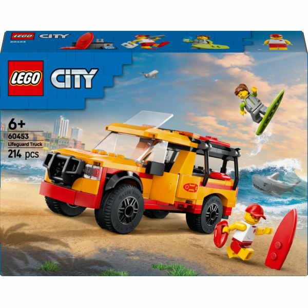 LEGO 60453 Záchranné vozidlo City Lifeguard, stavebnice