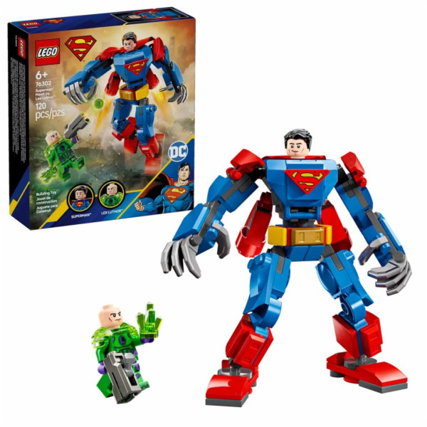 LEGO 76302 DC Super Heroes Superman Mech vs. Lex Luthor, ...