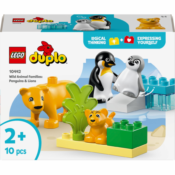 LEGO 10442 DUPLO Town Wildlife Families: Stavebnice Tučňá...
