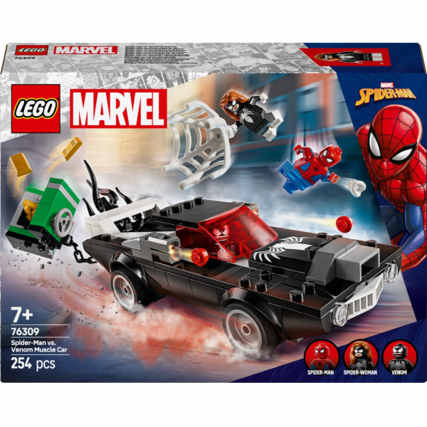 Stavebnice svalového auta LEGO 76309 Marvel Super Heroes ...