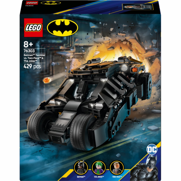 LEGO 76303 DC Super Heroes Batman Tumbler vs. Two Face & ...