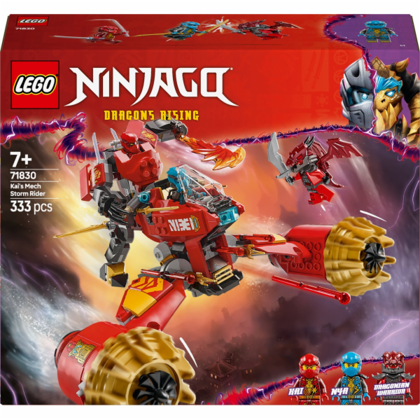 LEGO 71830 Ninjago Kai s Storm Rider Mech, stavebnice
