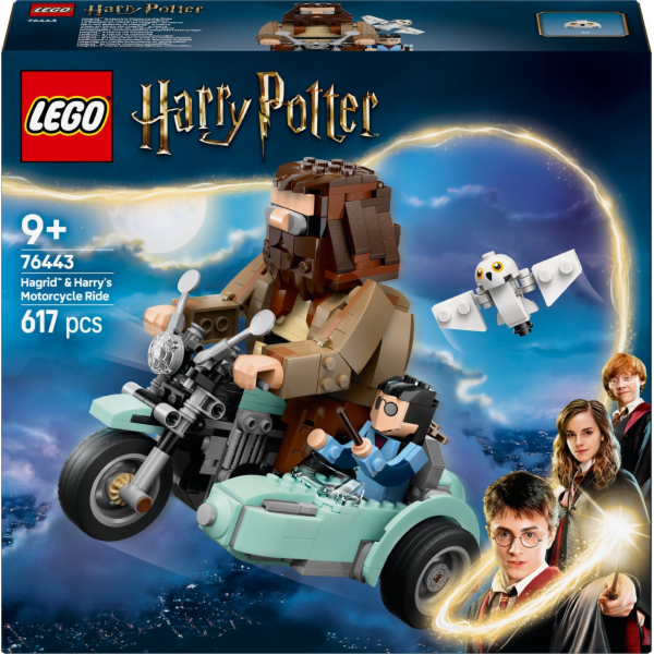 Stavebnice LEGO 76443 Harry Potter Hagrid a Harryho jízda...