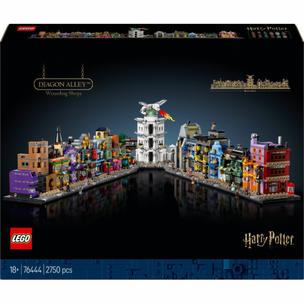LEGO 76444 Harry Potter Kouzelné obchody v Příčné ulici, ...