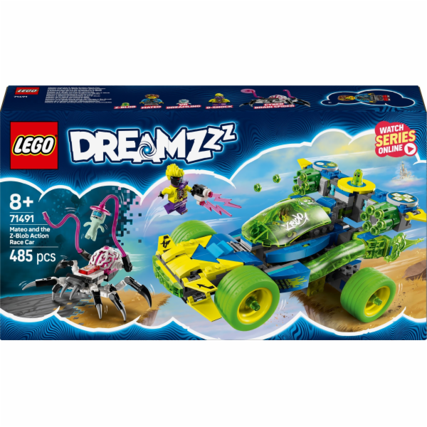 LEGO 71491 DREAMZzz Mateo s akčním závodním autem Z-Blob,...