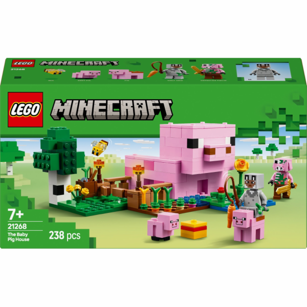 LEGO 21268 Minecraft Dům prasátka, stavebnice