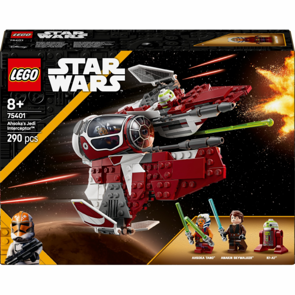 LEGO 75401 Star Wars Ahsoka s Jedi Interceptor, stavebnice
