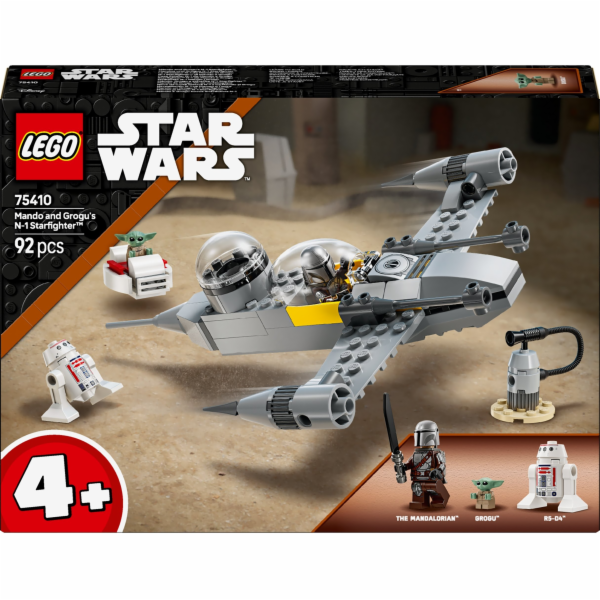 LEGO 75410 Star Wars Mandos a Grogus N-1 Starfighter, sta...
