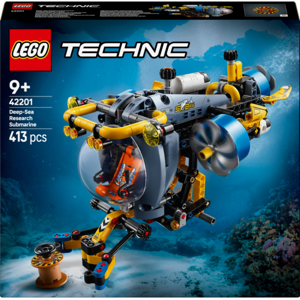 LEGO 42201 Technic ponorka hlubinného průzkumníka, staveb...