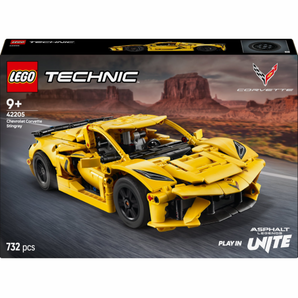 LEGO 42205 Technic Corvette Stingray, stavebnice