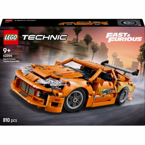 LEGO 42204 Technic Rychle a zběsile Toyota Supra MK4, sta...