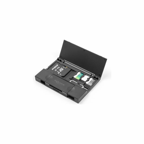Čtečka karet DeLOCK USB 5 Gbps USB Type-C / Type-A pro SD...
