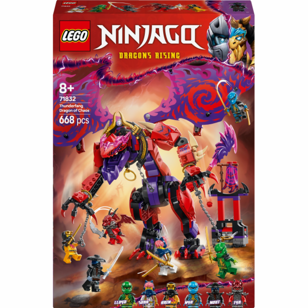 LEGO 71832 Ninjago Chaos Dragon Thundertooth, stavebnice