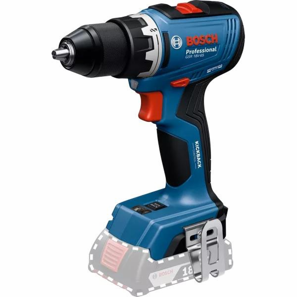 Bosch GSR 18V-65 Professional solo, 18 voltů Aku vrtací š...