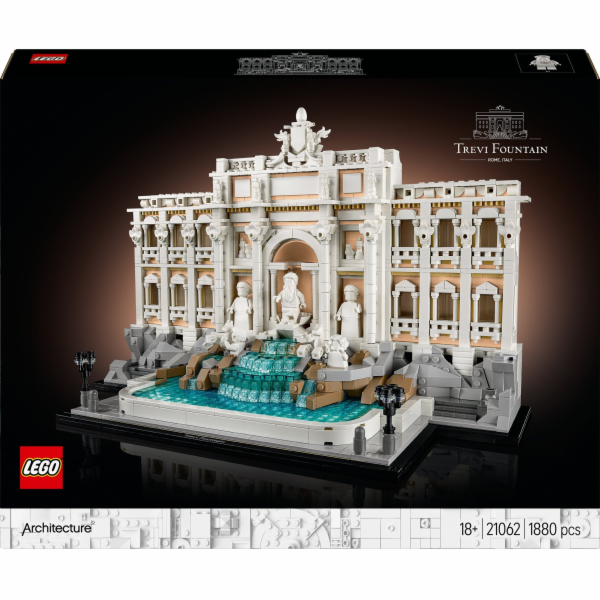 LEGO 21062 Architecture Fontána di Trevi, stavebnice