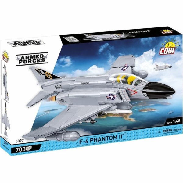 COBI F-4 Phantom II - USS Midway, stavebnice