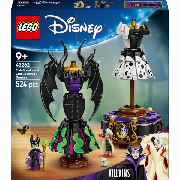 LEGO 43262 Disney Classic Die Kleider von Malefiz & Cruel...
