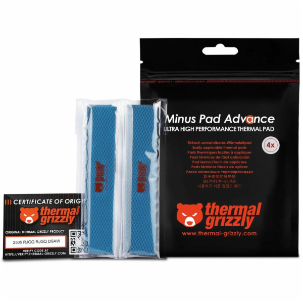 Thermal Grizzly Minus Pad Advance - 120x20x0,5 mm, tepeln...