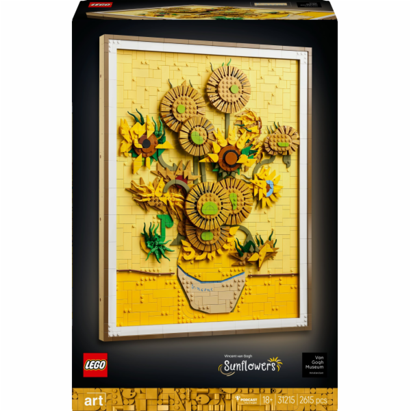 LEGO ART 31215 Vincent van Gogh – Slunečnice