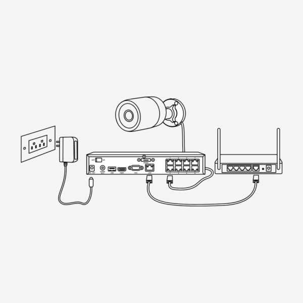 Reolink P330 Kulka (tvar) Bezpečnostní IP kamera Vnitřní ...
