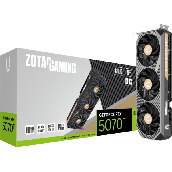 Zotac GAMING GeForce RTX 5070 Ti SOLID SFF OC NVIDIA 16 G...
