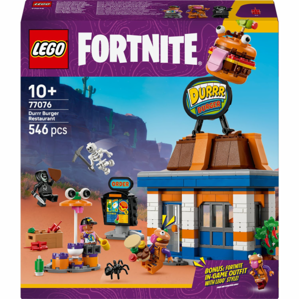 LEGO FORTNITE 77076 Restaurace Durrr Burger