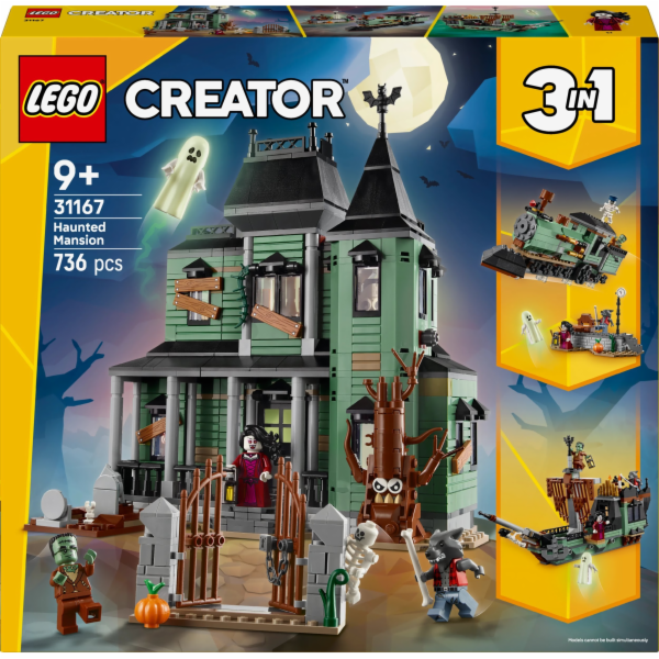 LEGO CREATOR 3 V 1 31167 Strašidelný zámek