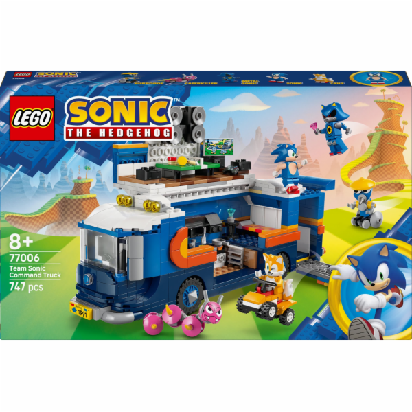 LEGO SONIC THE HEDGEHOG 77006 Příkazový kamion týmu Sonic