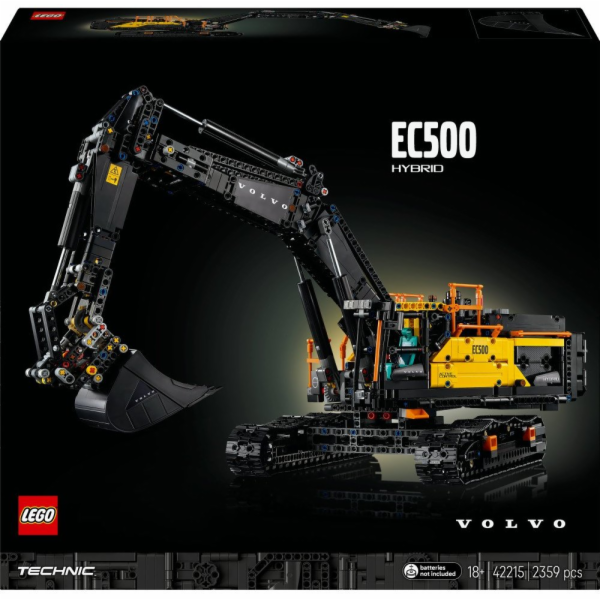 LEGO TECHNIC 42215 Rýpadlo Volvo EC500 Hybrid