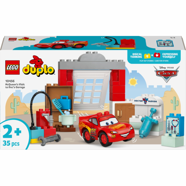 LEGO DUPLO 10456 McQueenova návštěva v Doktorově garáži