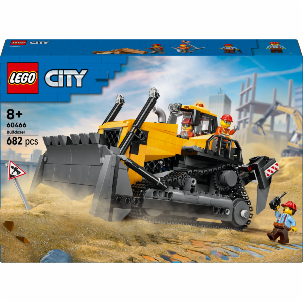 LEGO CITY 60466 Žlutý buldozer