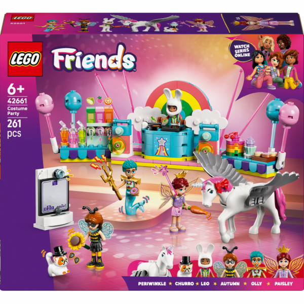 LEGO 42661 Friends Kostümparty mit Einhorn und Fee, Konst...