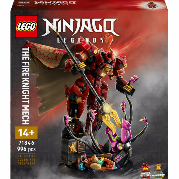 LEGO NINJAGO 71846 Ohnivý rytíř Mech